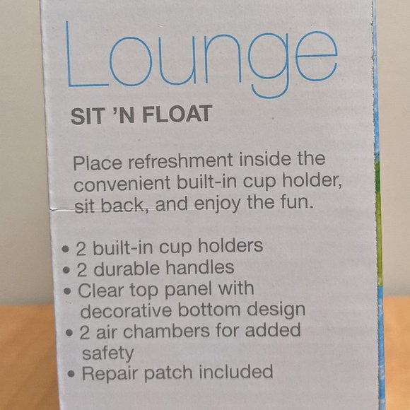 INTEX Games Inflatable Swimming Pool Float With Cup Holders Poshmark